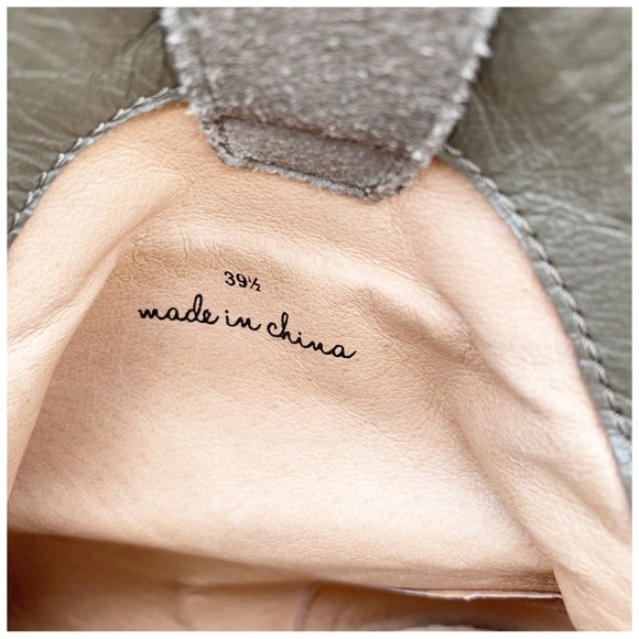 Joie Keaton Gray Suede Fringe Booties Size 39.5 - Picture 13 of 14